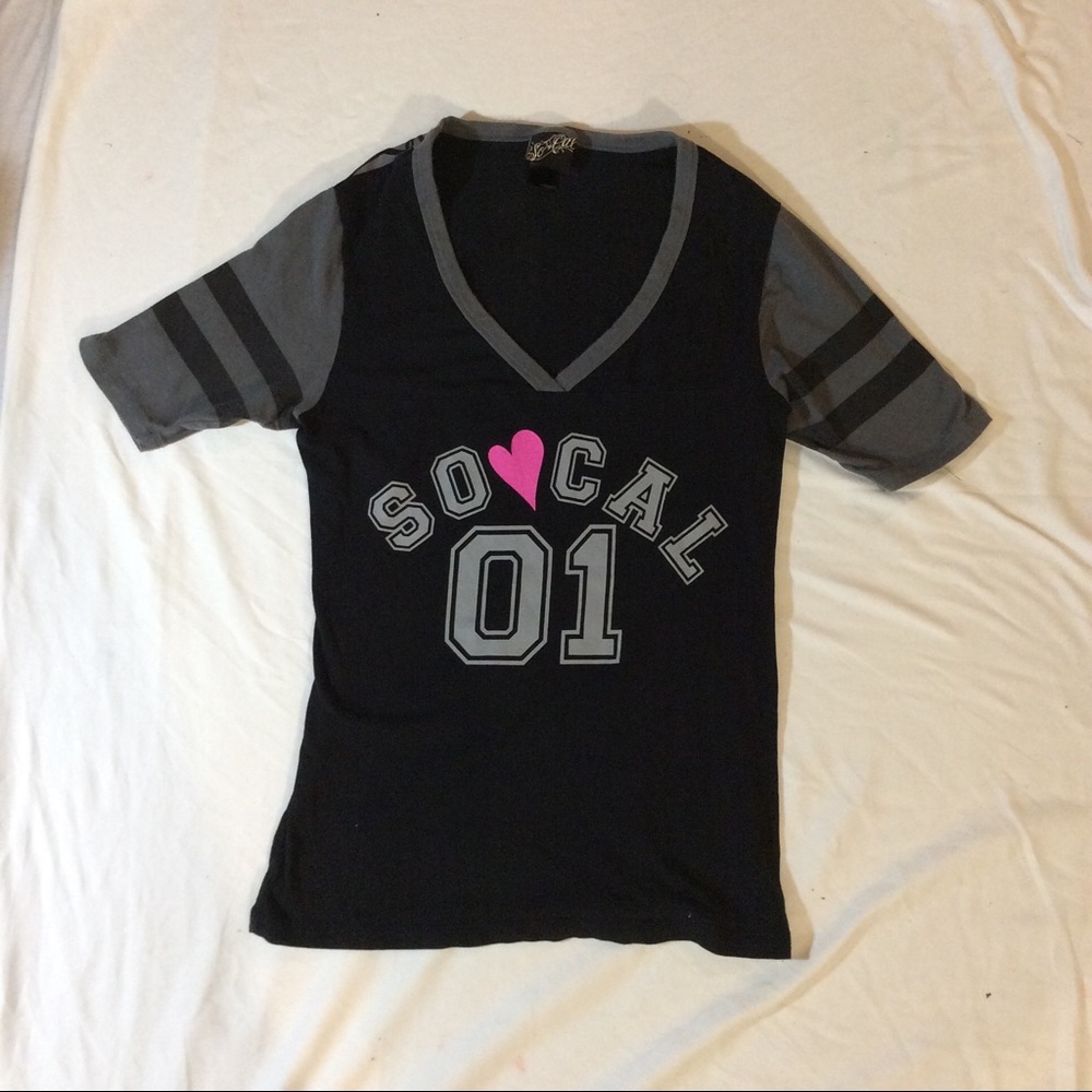 SoCal Baseball Tee Shirt Size Medium